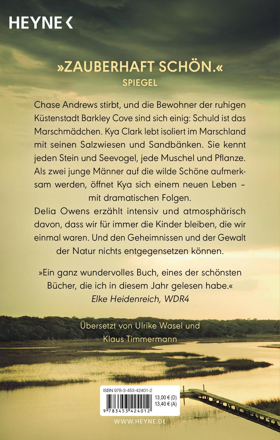 Heyne Der Gesang der Flusskrebse (Deutsch, 2021, Delia Owens)