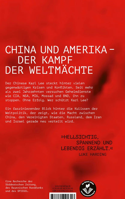 Kiepenheuer & Witsch Die Jagd auf das chinesische Phantom (Deutsch, 2023, Bastian Obermayer, Christoph Giesen, Philipp Josef Grüll, Frederik Obermaier)