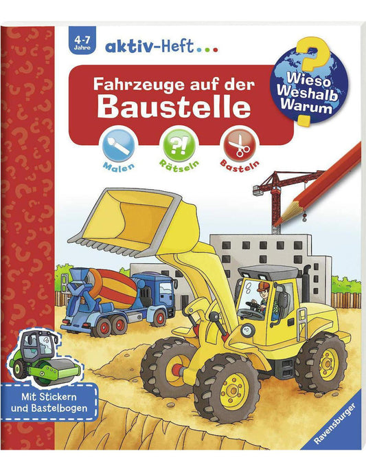 Ravensburger Fahrzeuge auf der Baustelle (Deutsch, 2019, Sebastian Coenen)