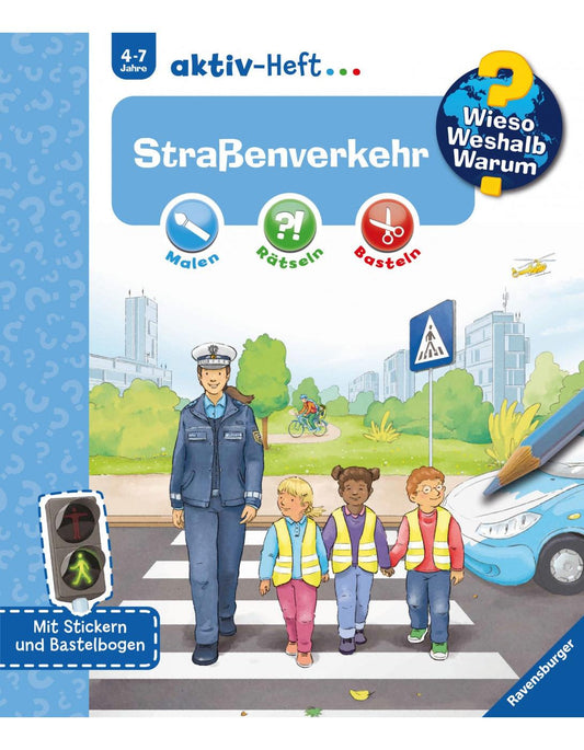 Ravensburger Kinder-Sachbuch WWW aktiv-Heft: Strassenverkehr (Deutsch, 2021, Stefan Richter)