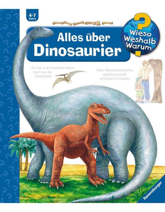 Ravensburger Alles über Dinosaurier (Deutsch, 2014, Patricia Mennen, Hans Schellenberger)