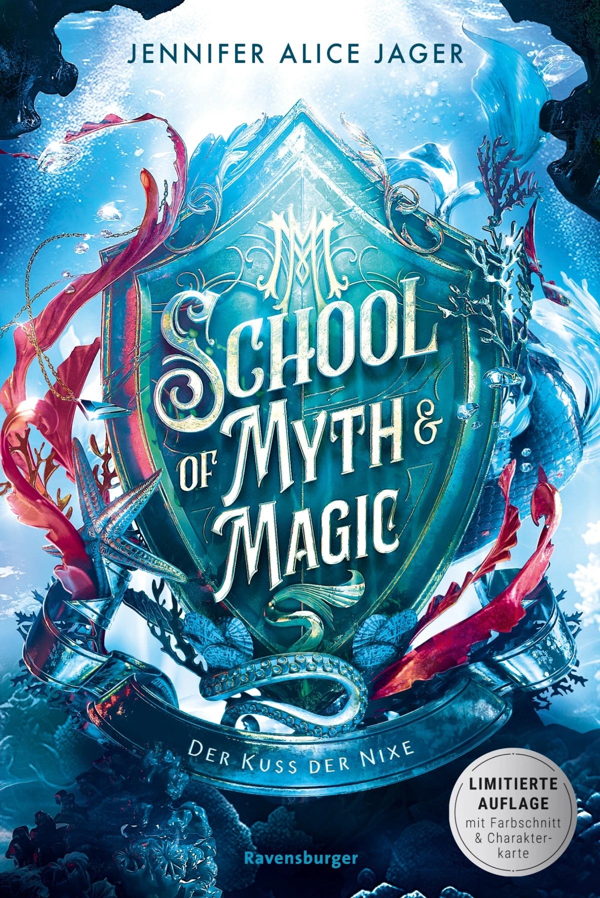 Ravensburger School of Myth & Magic, Band 1: Der Kuss der Nixe (Deutsch, 2024, Jennifer Alice Jager)
