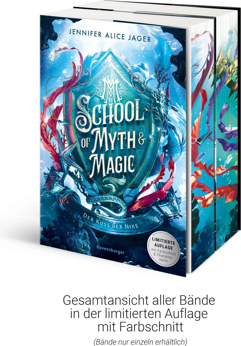 Ravensburger School of Myth & Magic, Band 1: Der Kuss der Nixe (Deutsch, 2024, Jennifer Alice Jager)