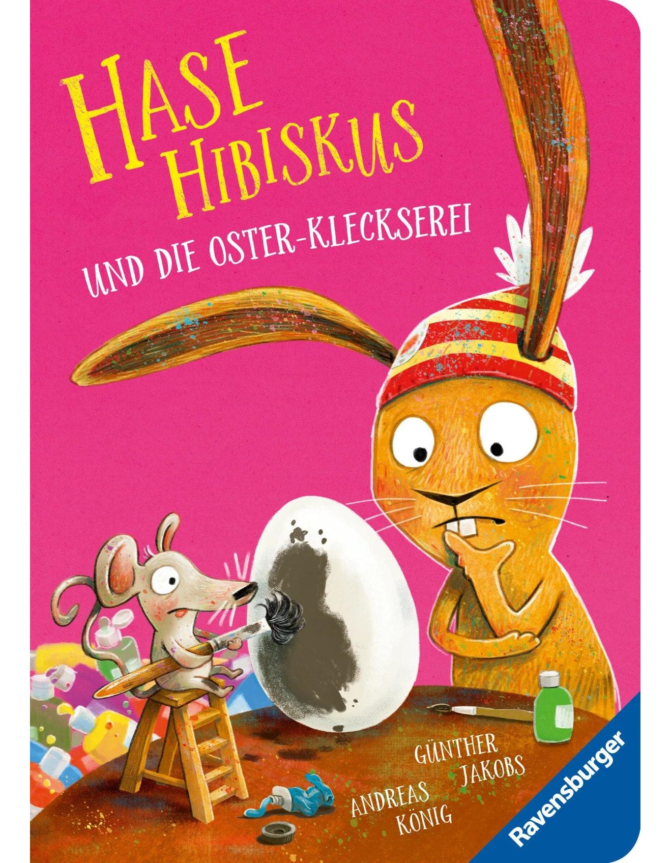 Hase Hibiskus: Die Oster-Kleckserei