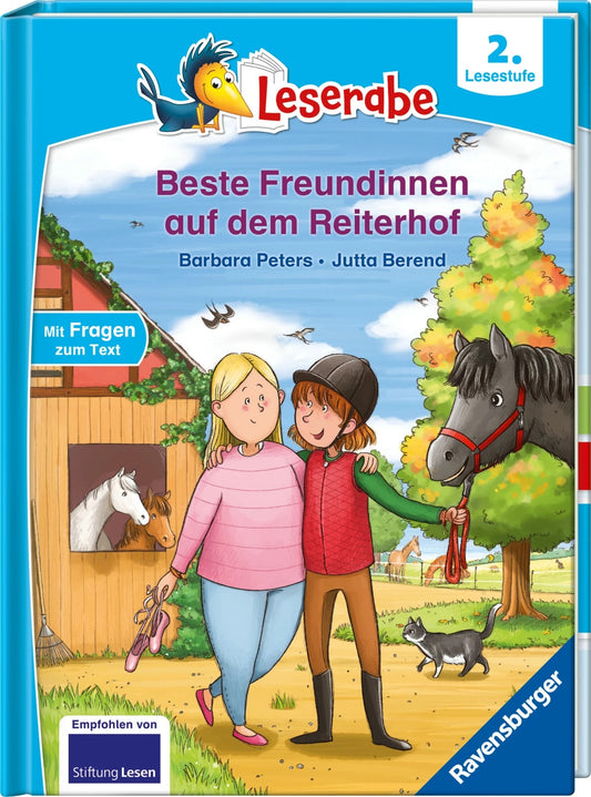 Ravensburger Beste Freundinnen auf dem Reiterhof - lesen lernen mit dem Leserabe - Erstlesebuch - Kinderbuch ab (Deutsch, 2024, Barbara Peters, Jutta Berend)