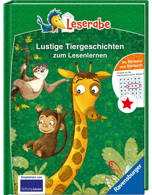 Ravensburger Leserabe - Sonderausgaben: Lustige Tiergeschichten zum Lesenlernen (Deutsch, 2024, Manfred Mai, Frauke Nahrgang, Patrick Wirbeleit, Stefanie Reich)