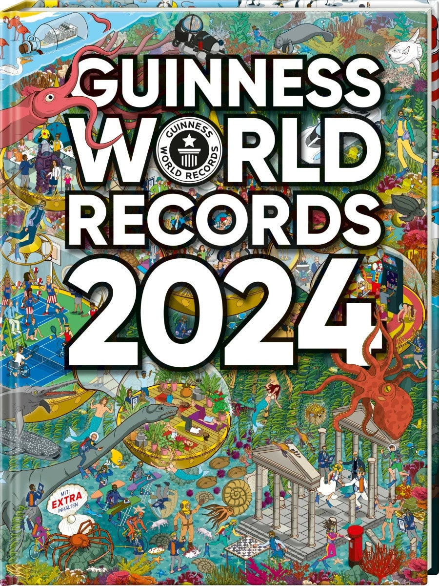 Guinness World Records 2024: Deutschsprachige Ausgabe