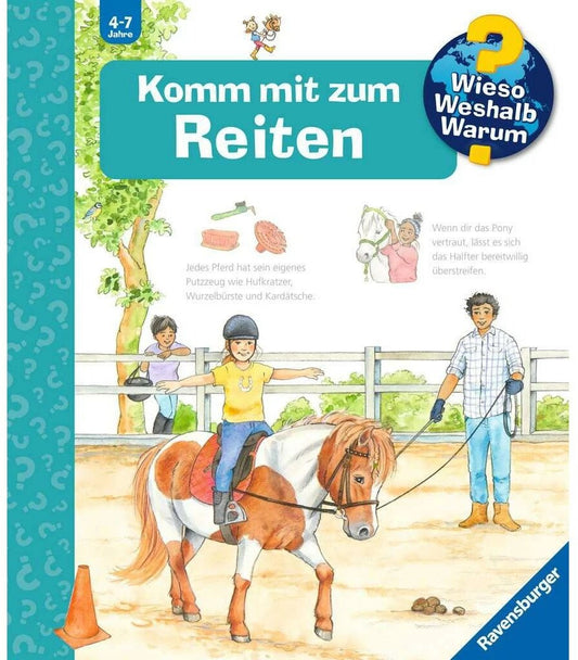 Ravensburger Wieso? Weshalb? Warum?, Band 73: Komm mit zum Reiten (Deutsch, 2023, Andrea Erne)