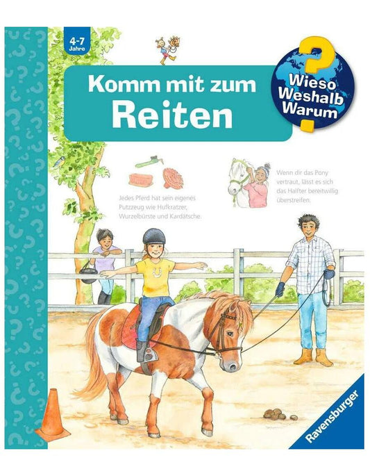 Ravensburger Wieso? Weshalb? Warum?, Band 73: Komm mit zum Reiten (Deutsch, 2023, Andrea Erne)