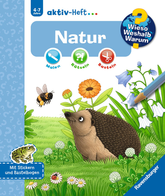 Ravensburger Wieso? Weshalb? Warum? aktiv-Heft: Natur (Deutsch, 2023, Ruby Warnecke)