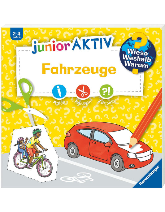 Ravensburger Wieso? Weshalb? Warum? junior AKTIV: Fahrzeuge (Deutsch, 2024, Oliver Kockmann)