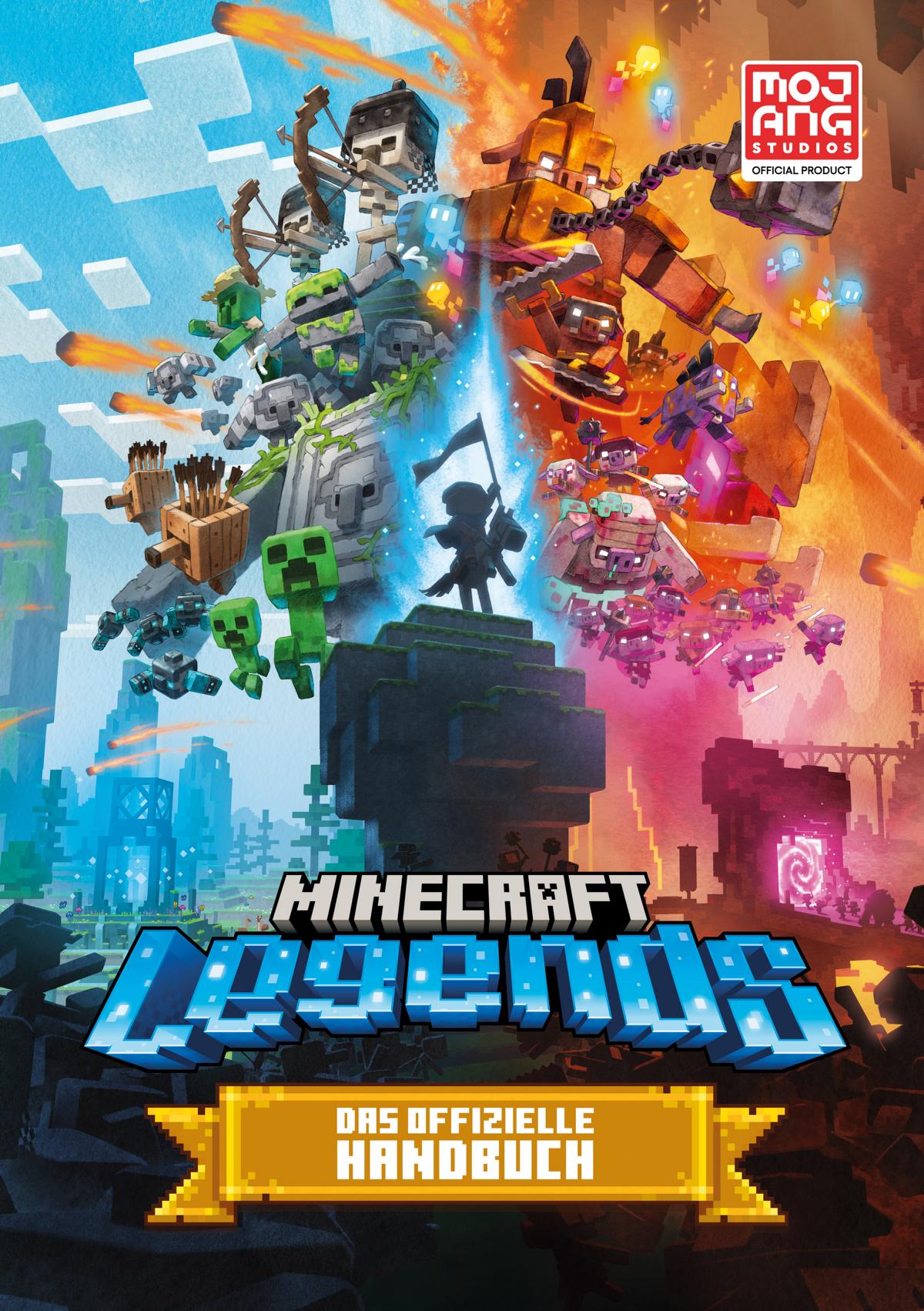 Egmont Schneiderbuch Minecraft Legends Das offizielle Handbuch (Deutsch, 2023, Josef Shanel, Matthias Wissnet, Mojang Ab, Minecraft)