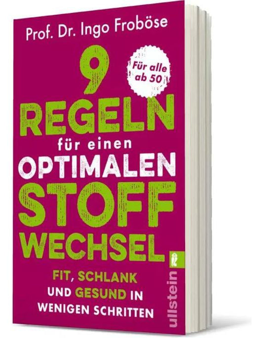 Econ 9 Regeln für einen optimalen Stoffwechsel (Deutsch, 2023, Ingo Froböse)