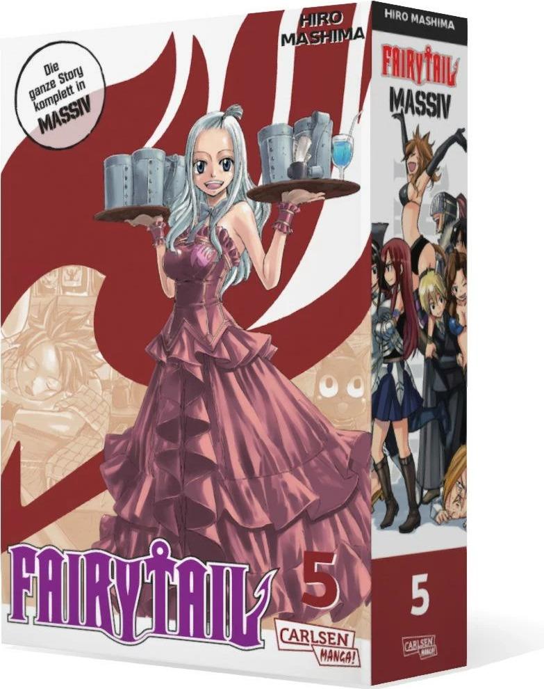 Carlsen Fairy Tail Massiv 5 (Deutsch, 2023, Hiro Mashima)