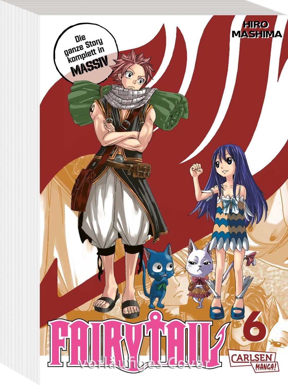 Carlsen Fairy Tail Massiv 6 (Deutsch, 2023, Hiro Mashima)