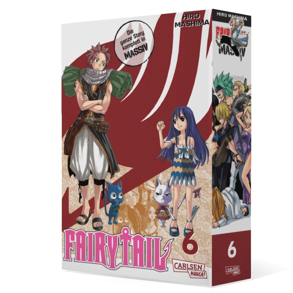 Carlsen Fairy Tail Massiv 6 (Deutsch, 2023, Hiro Mashima)