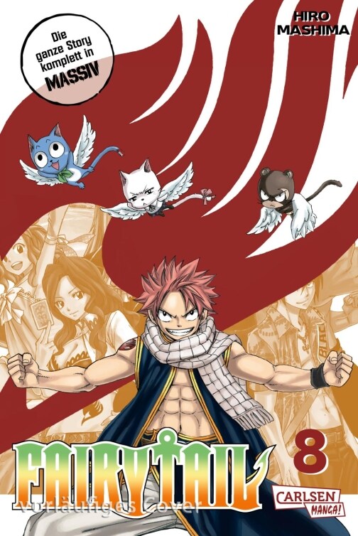 Carlsen Fairy Tail Massiv 8 (Deutsch, 2024, Hiro Mashima, Karsten Küstner)