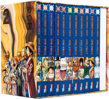 Carlsen One Piece Sammelschuber 2: Alabasta (inklusive Band 13-23) (Deutsch, 2022, Eiichiro Oda)