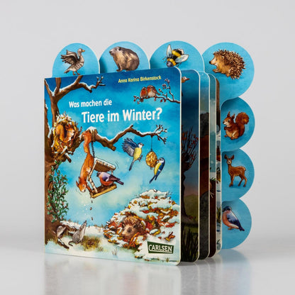 Carlsen Was machen die Tiere im Winter? (Deutsch, 2023, Anna Karina Birkenstock)