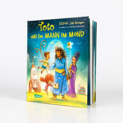 Carlsen Toto und der Mann im Mond (Deutsch, 2023, Julia Röntgen, Matthias Derenbach)