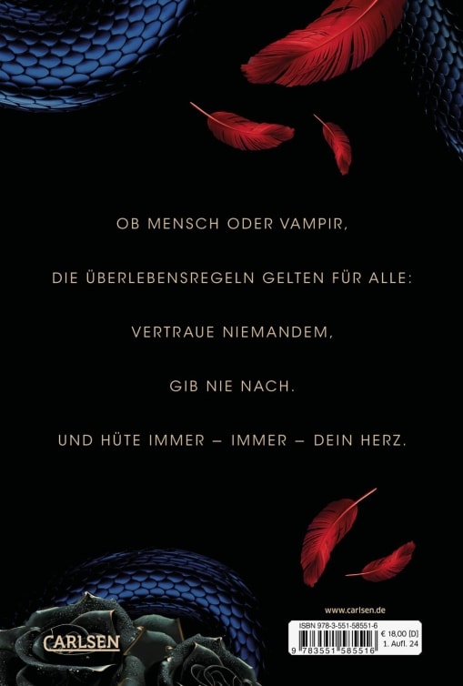 Carlsen The Serpent and the Wings of Night (Crowns of Nyaxia 1) (Deutsch, 2024, Carissa Broadbent)