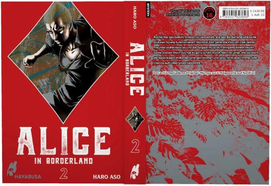 Carlsen Alice in Borderland: Doppelband-Edition 2 (Deutsch, 2023, Haro Aso, Lasse Christian Christiansen)