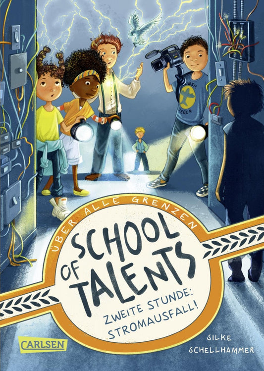 Carlsen School of Talents 2: Zweite Stunde: Stromausfall! (Deutsch, 2021, Silke Schellhammer, Simona M. Ceccarelli)