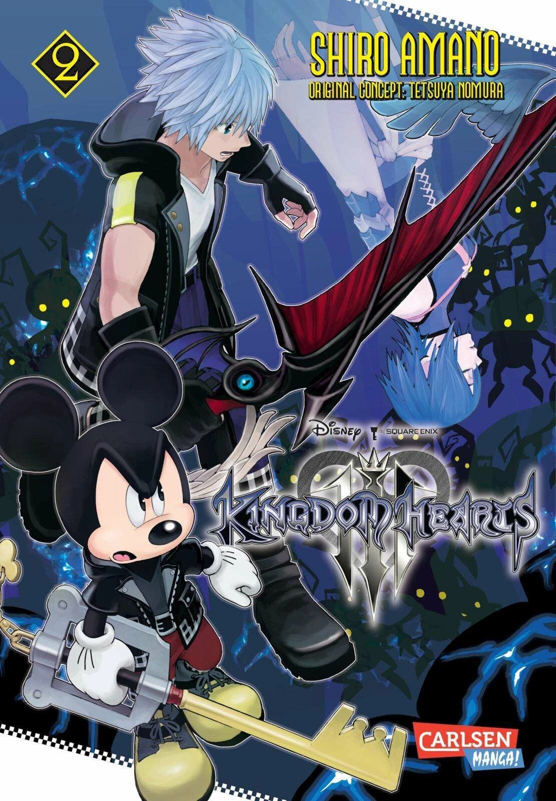 Carlsen Kingdom Hearts III 2 (Deutsch, 2023, Shiro Amano, Tetsuya Nomura, Inc. Disney Enterprises, Lasse Christian Christiansen, Inc., Disney Enterprises)