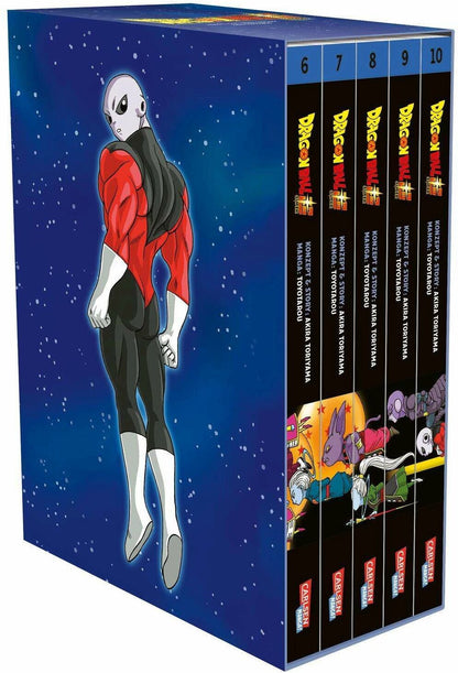 Carlsen Dragon Ball Super Bände 6-10 im Sammelschuber mit Extra (Deutsch, 2020, Akira Toriyama (Original Story))