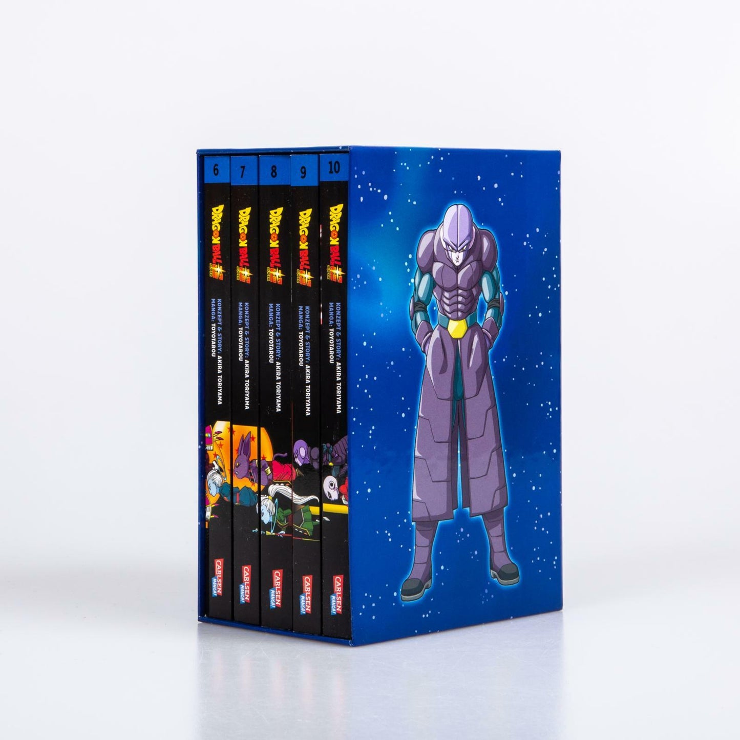 Carlsen Dragon Ball Super Bände 6-10 im Sammelschuber mit Extra (Deutsch, 2020, Akira Toriyama (Original Story))