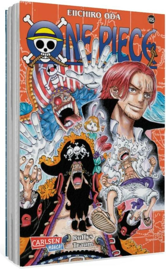 Carlsen One Piece 105 (Deutsch, 2023, Eiichiro Oda, Antje Bockel)