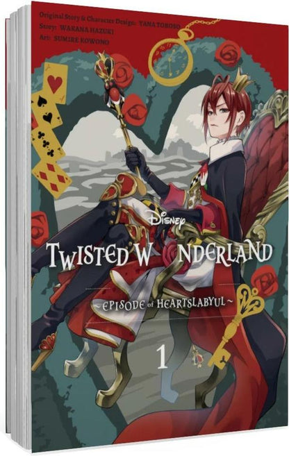 Carlsen Twisted Wonderland: Der Manga 1 (Deutsch, 2023, Wakana Hazuki, Disney, Dorothea Überall, Yana Tobono)