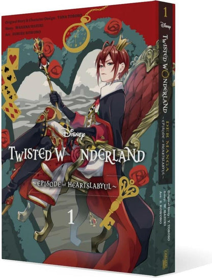 Carlsen Twisted Wonderland: Der Manga 1 (Deutsch, 2023, Wakana Hazuki, Disney, Dorothea Überall, Yana Tobono)