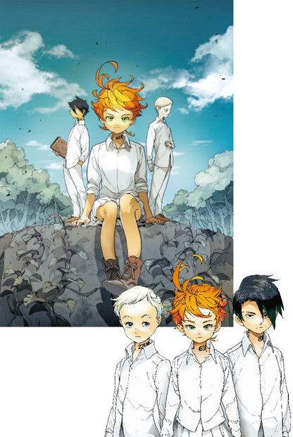 Carlsen The Promised Neverland - Art Book World (Deutsch, 2024, Posuka Demizu, Kaiu Shirai, Luise Steggewentz)