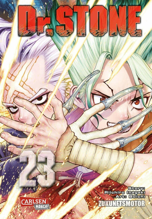 Carlsen Dr. Stone 23 (Deutsch, 2023, Riichiro Inagaki, Boichi, Yuki Kowalsky)