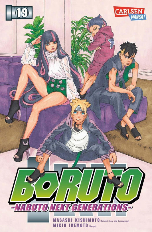 Carlsen Boruto - Naruto the next Generation 19 (Deutsch, 2024, Miyuki Tsuji, Mikio Ikemoto, Masashi Kishimoto)