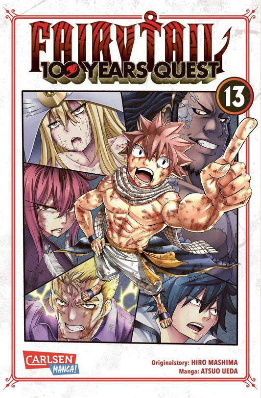 Carlsen Fairy Tail - 100 Years Quest 13 (Deutsch, 2023, Hiro Mashima, Atsuo Ueda, Lasse Christian Christiansen)