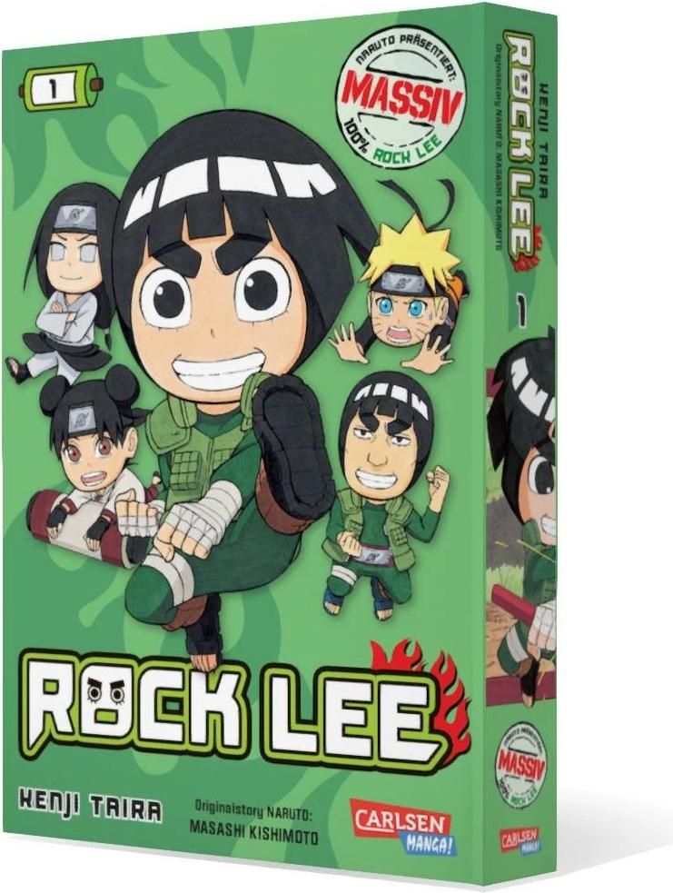 Carlsen Rock Lee Massiv 1 (Deutsch, 2023, Kenji Taira, Masashi Kishimoto, Miyuki Tsuji)