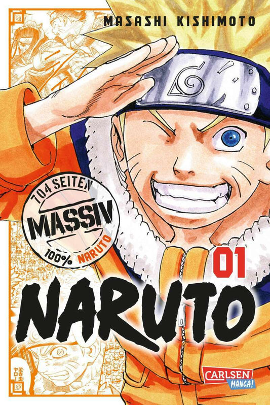 Carlsen Naruto Massiv 1 (Deutsch, 2017, Masashi Kishimoto)