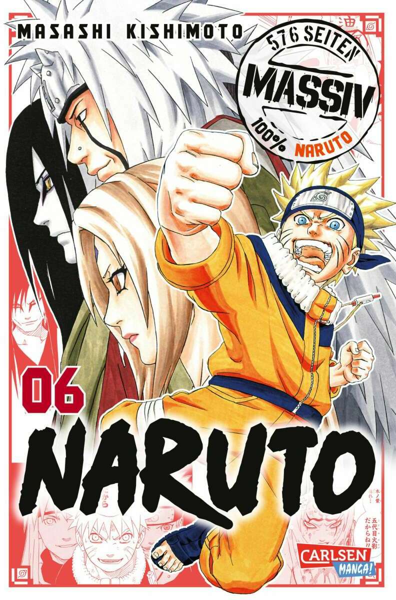 Carlsen NARUTO Massiv 6 (Deutsch, 2018, Masashi Kishimoto)