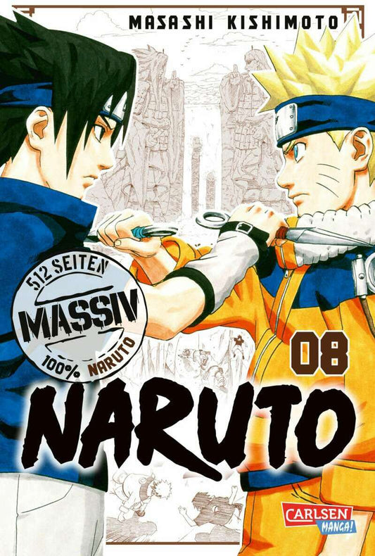 Carlsen NARUTO Massiv 8 (Deutsch, 2018, Masashi Kishimoto)