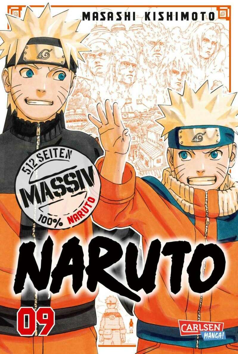 Carlsen NARUTO Massiv 9 (Deutsch, 2018, Masashi Kishimoto)