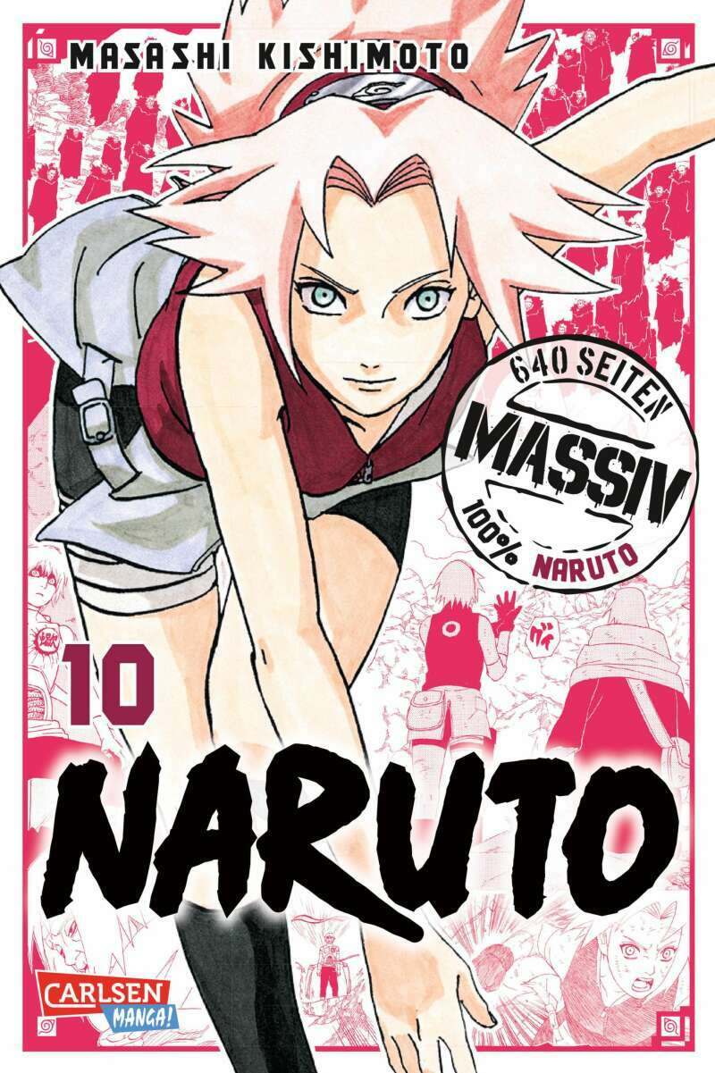 Carlsen NARUTO Massiv 10 (Deutsch, 2018, Masashi Kishimoto)