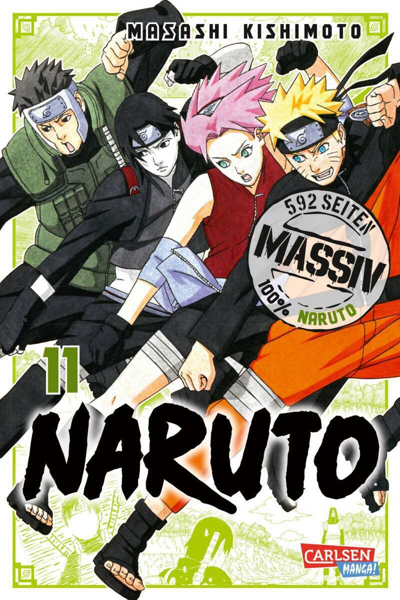 Carlsen NARUTO Massiv 11 (Deutsch, 2018, Masashi Kishimoto)