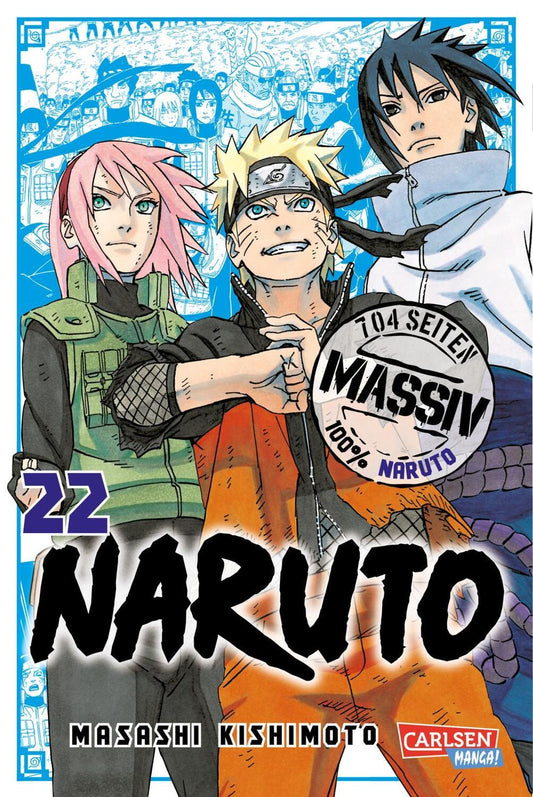 Carlsen NARUTO Massiv 22 (Deutsch, 2019, Masashi Kishimoto)