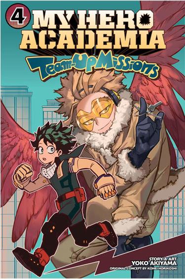 Carlsen My Hero Academia - Team Up Mission 4 (Deutsch, 2023, Yoko Akiyama, Kohei Horikoshi, Antje Bockel)