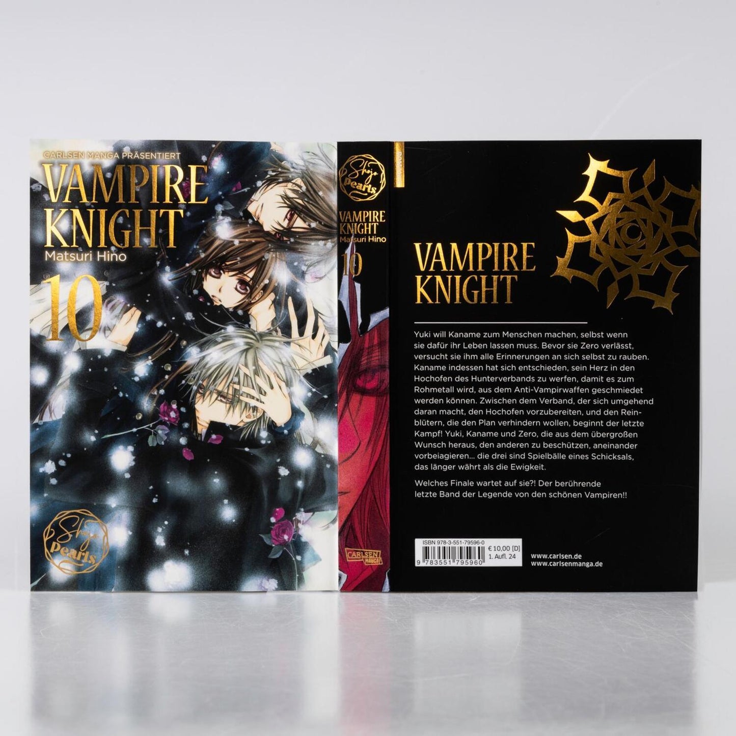 Carlsen VAMPIRE KNIGHT Pearls 10 (Deutsch, 2024, Matsuri Hino, Antje Bockel)