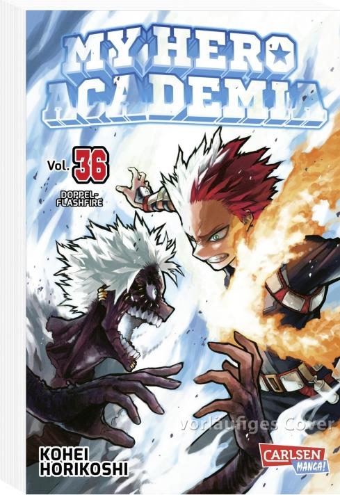 Carlsen My Hero Academia 36 (Deutsch, 2023, Antje Bockel, Kohei Horikoshi)