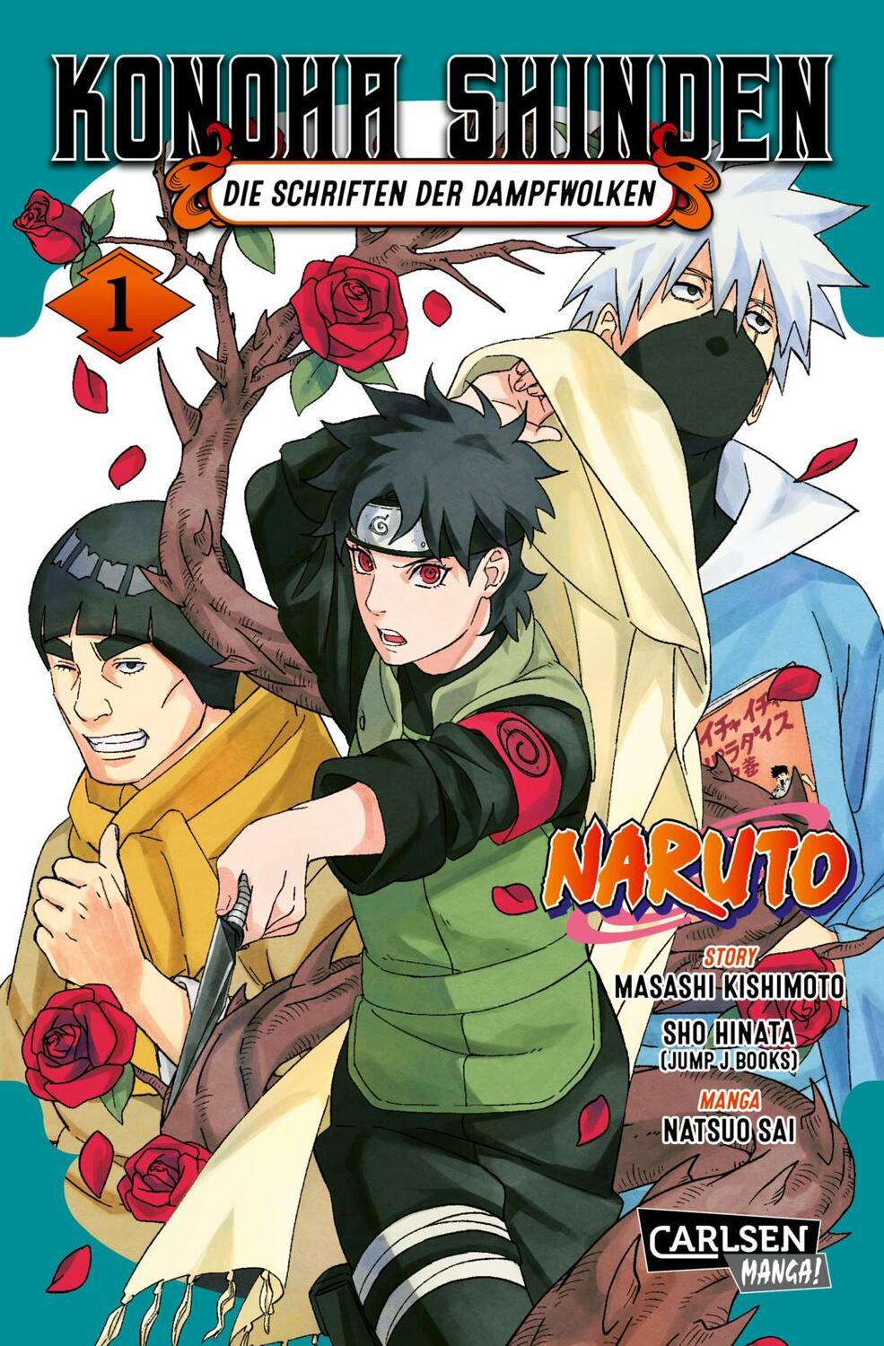 Carlsen Naruto - Konoha Shinden 1 (Deutsch, 2024, Masashi Kishimoto, Shou Hinata, Miyuki Tsuji, Natsuo Sai)