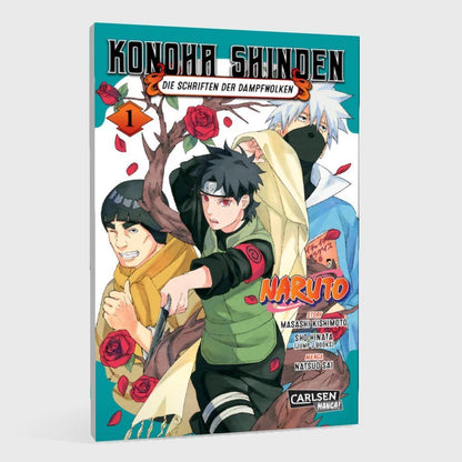 Carlsen Naruto - Konoha Shinden 1 (Deutsch, 2024, Masashi Kishimoto, Shou Hinata, Miyuki Tsuji, Natsuo Sai)